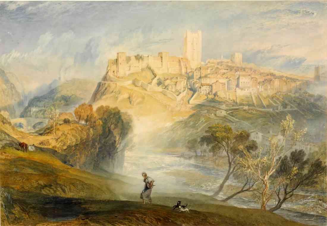 sifn 2021 Richmond Yorkshire Watercolour c1826 by Joseph Mallord William Turner 2 A4 Photo Print