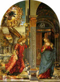 signorelli annunciation of volterra Art A4 Photo Print
