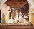 signorelli benedict tells two monks what they have eaten Art A4 Photo Print