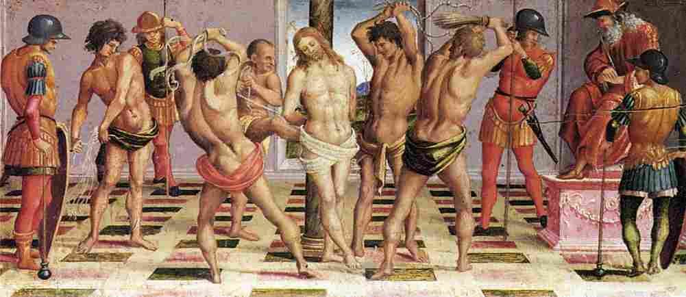 signorelli flagellation Art A4 Photo Print
