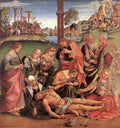 signorelli lamentation Art A4 Photo Print