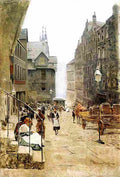 signorini high street a edinburgh Art A4 Photo Print