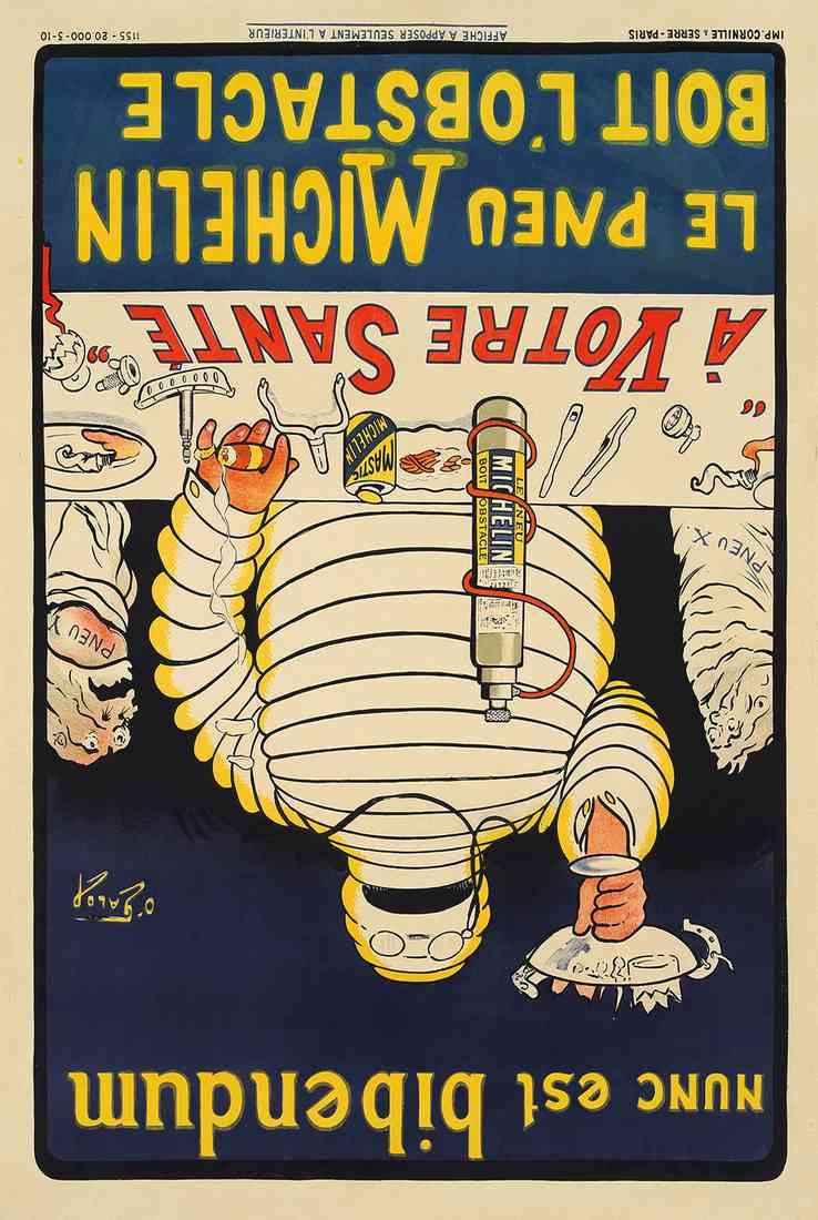 sigtn 2021 Michelin Nunc Est Bibendum A4 Photo Print