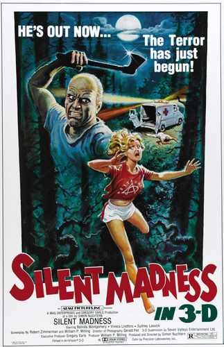 silent madness  01 film star poster A4 Photo Print