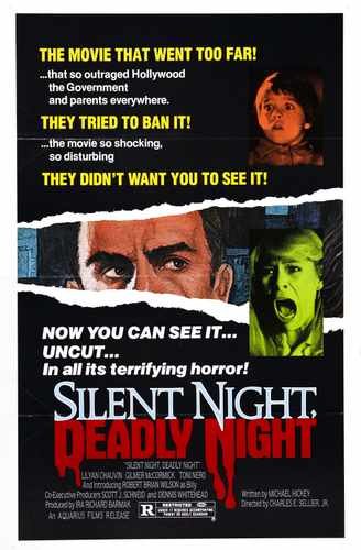 silent night deadly night  01 film star poster A4 Photo Print