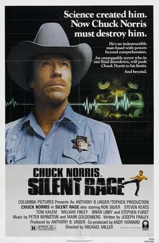 silent rage  01 film star poster A4 Photo Print