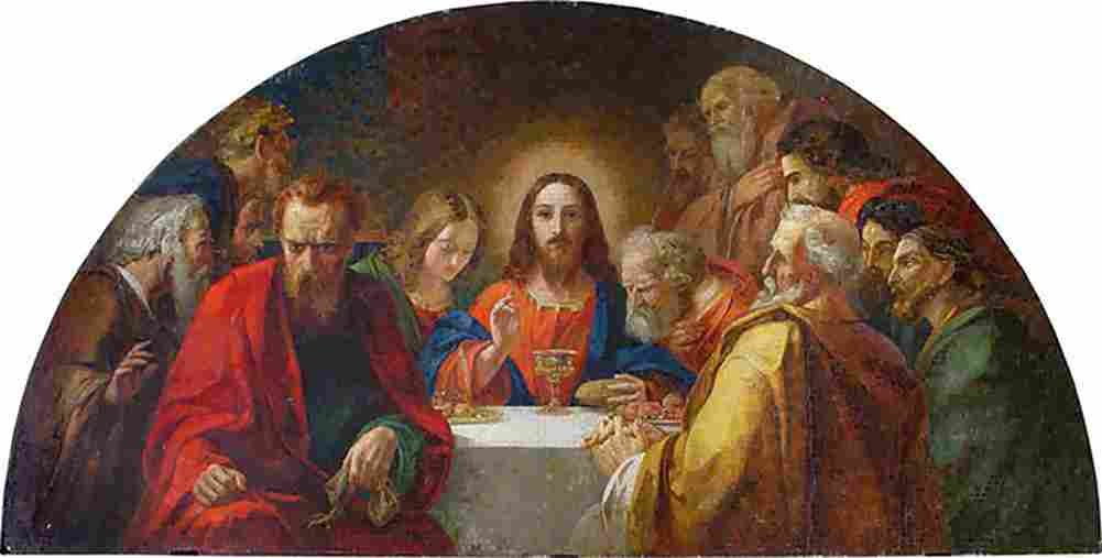 silivanovich the last supper Art A4 Photo Print