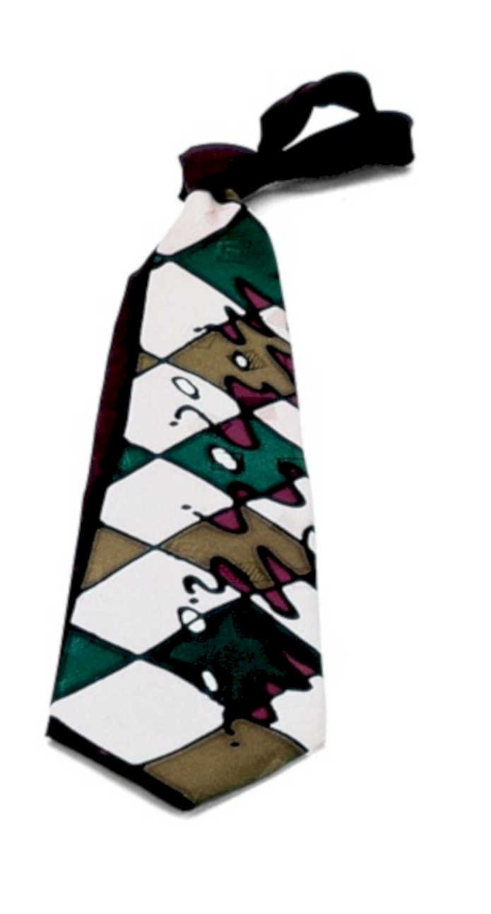 silk tie pattern1980s 1990s A4 Photo Print