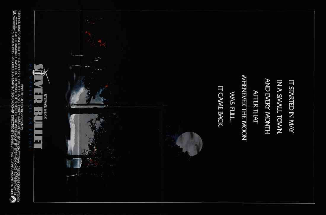 silver bullet poster 01 A4 Photo Print