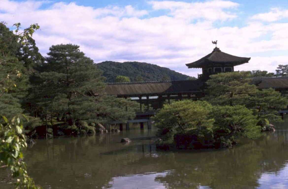 silver pavilion kyoto 1980s 1990s A4 Photo Print