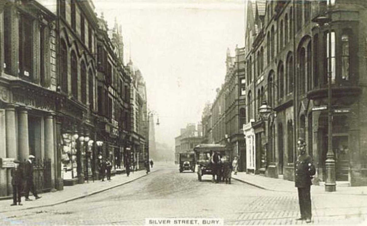 silver street buryVintage 1880s 1900s A4 Photo Print