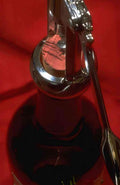 silver wine opener A4 Photo Print