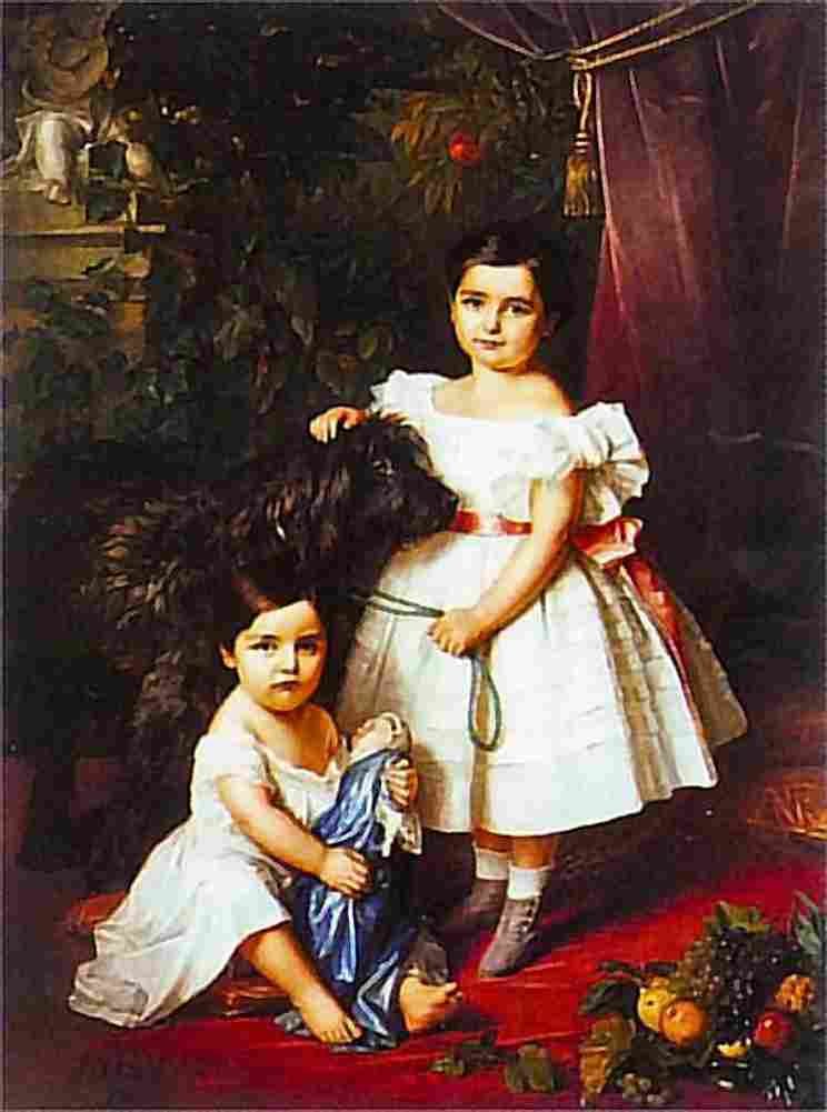 simm Maria Rosa and Rosa Maria Carolina Kronenberg Art A4 Photo Print