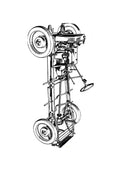 singer 1930 junior oct 29 chassis blank A4 Photo Print