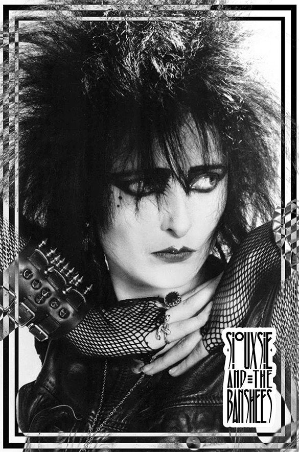 siouxsie and the banshees 10 Punk Flyer A4 Photo Print