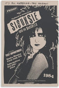 siouxsie and the banshees 11 Punk Flyer A4 Photo Print