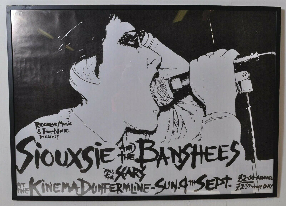 siouxsie and the banshees 4 Punk Flyer A4 Photo Print