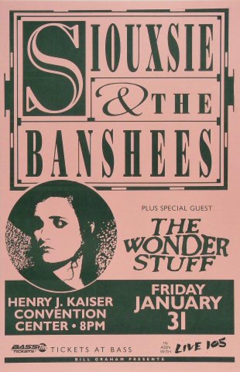 siouxsie and the banshees 9 Punk Flyer A4 Photo Print