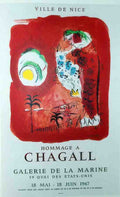 sirenerouge Chagall Vintage Advert A4 Photo Print
