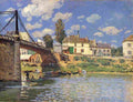 sis Bridge at Villeneuve la Garenne Art A4 Photo Print