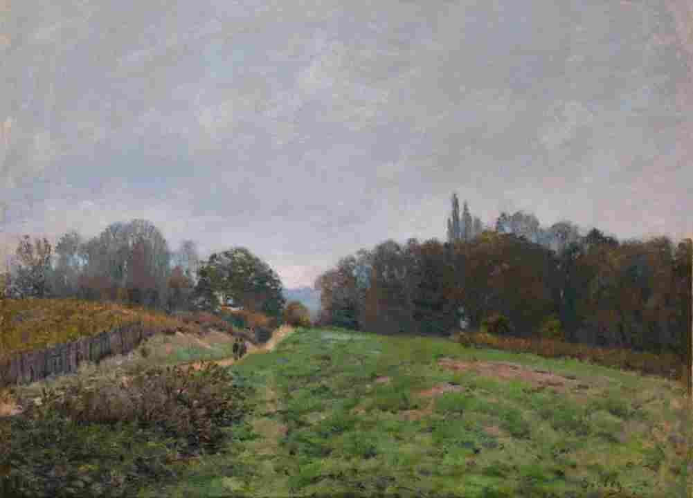 sis Landscape at Louveciennes Art A4 Photo Print