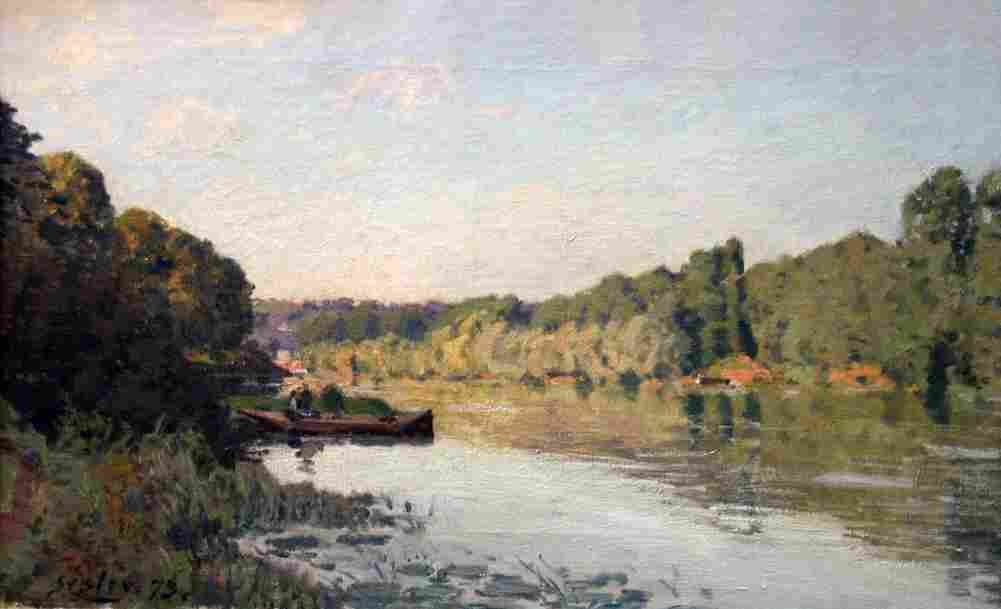 sis Landscape from Bougival Art A4 Photo Print