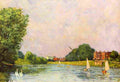 sis River Thames at Hampton Court Art A4 Photo Print