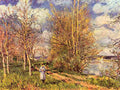 sis The Small Meadows in Spring Art A4 Photo Print