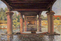 sis Under the Bridge at Hampton Court Art A4 Photo Print