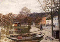 sis a Flood at Port Marly Art A4 Photo Print