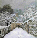 sis a Snow at Louveciennes Art A4 Photo Print