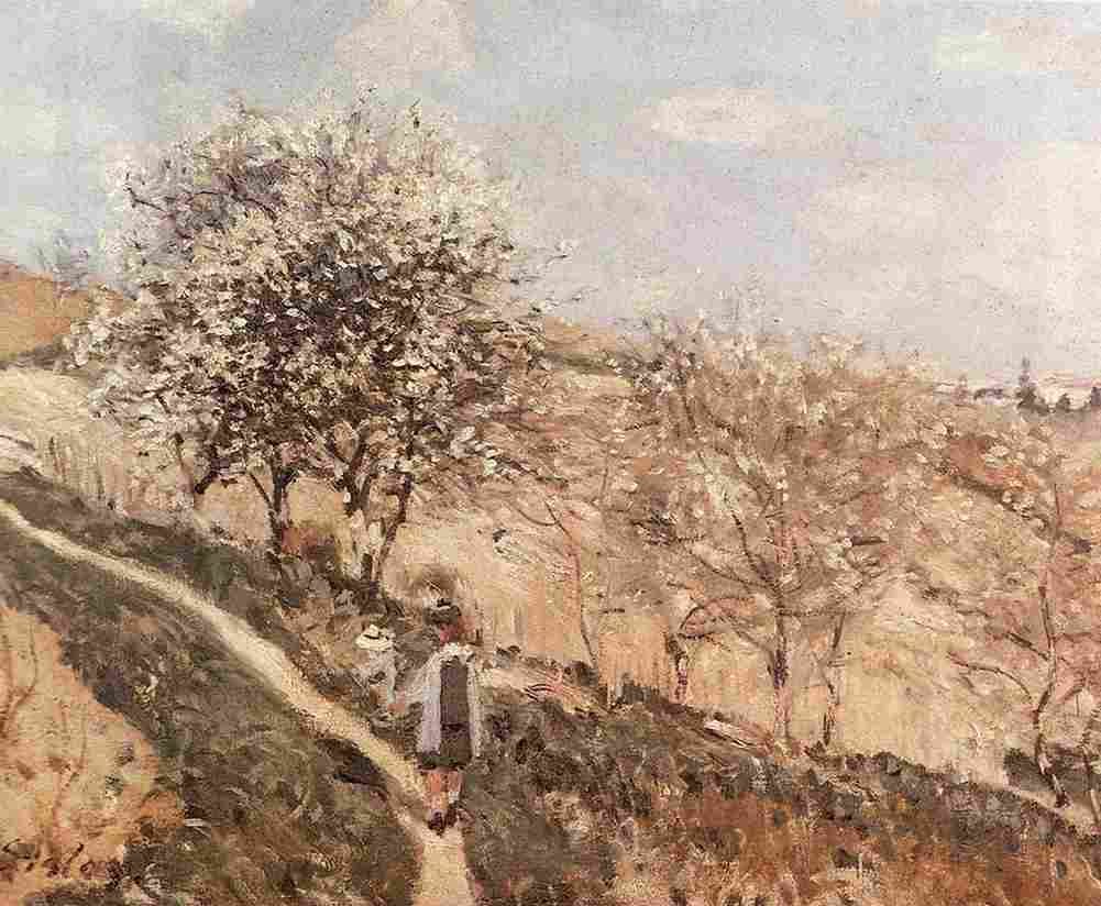 sis a Springtime at Bougival Art A4 Photo Print