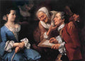 sitting Art A4 Photo Print