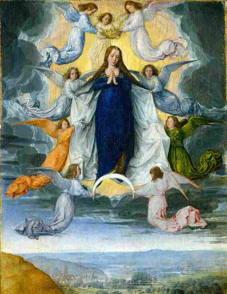 sittow assumption of the virgin Art A4 Photo Print
