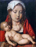 sittow virgin and child Art A4 Photo Print