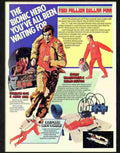 six million dollar man 1970s Advert A4 Photo Print
