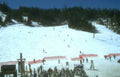 ski slope brighton Vintage A4 Photo Print