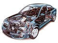skoda Superb cutaway A4 Photo Print