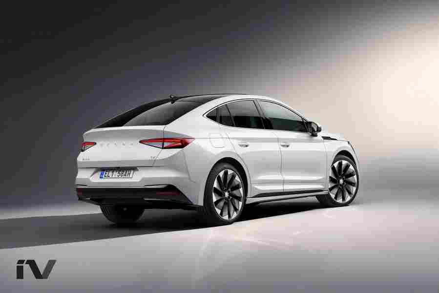 skoda enyaq coupe iv 2022 7232 10 Car A4 Photo Print