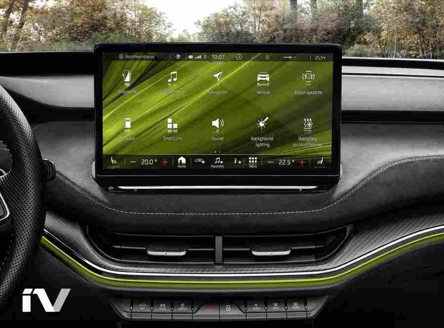 skoda enyaq coupe rs iv 2022 7233 5 Car A4 Photo Print