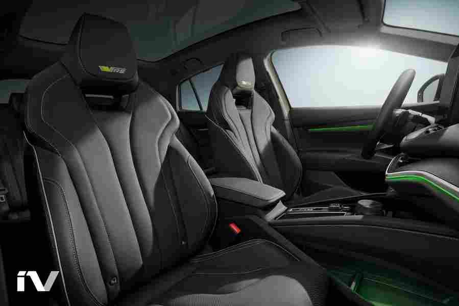 skoda enyaq coupe rs iv 2022 7233 7 Car A4 Photo Print