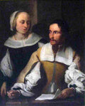 skr So Called Mathematician with his Wife Art A4 Photo Print