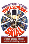 skull  01 film star poster A4 Photo Print