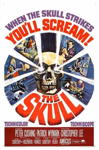 skull  01 film star poster A4 Photo Print