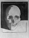 skull mc escher 1917 A4 Photo Print