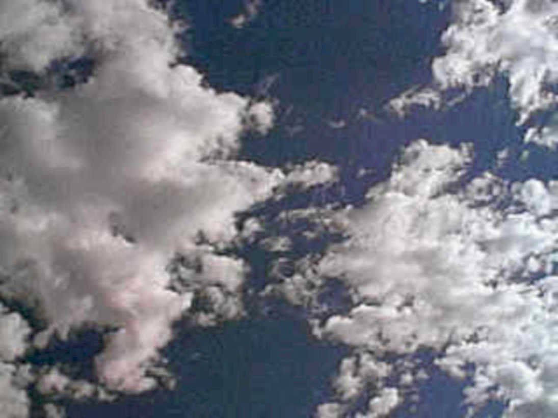 sky clouds blue 101980s 1990s A4 Photo Print