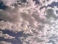 sky clouds blue 71980s 1990s A4 Photo Print