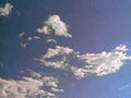 sky clouds blue 81980s 1990s A4 Photo Print