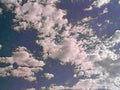 sky clouds pink1980s 1990s A4 Photo Print