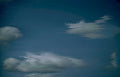 sky reflection clouds Vintage A4 Photo Print